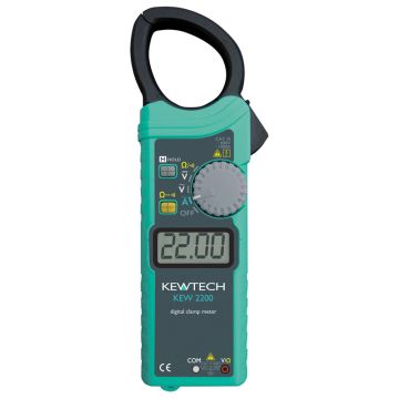Image of Kewtech KEW2200 Ultra Slim 1000A Clamp Meter AC/DC