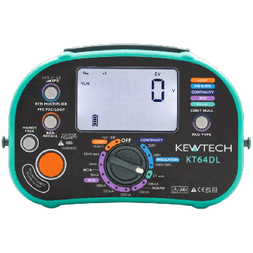 Image of Kewtech Multifunction Tester with EV Test KT64DL 