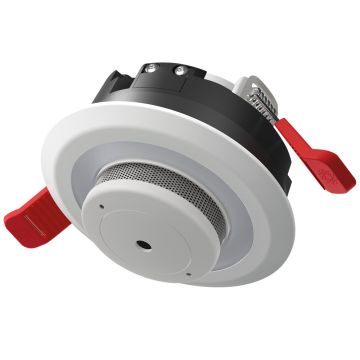 Image of Lumi-Plugin LP110WH4KMBWSA 8.5W Smoke Alarm Downlight 4000K