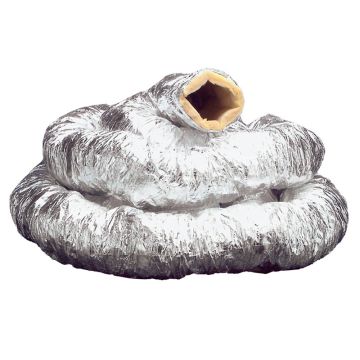 Image for Manrose 125mm Insulated Flexible Ducting 10M