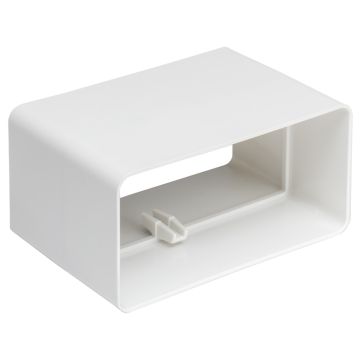Image of Manrose Flat Ducting Connector 54mm x 110mm