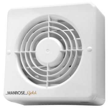 Image for Manrose Gold Extractor Fan 100mm Overrun Timer MG100T