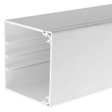 Image of Marshall Tufflex MTRS100WH Maxi Trunking 100x100mm x 3M White