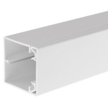 Image of Marshall Tufflex MTRS50WH Maxi Trunking 50x50mm x 3M White