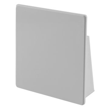 Image of Marshall Tufflex TECS100 Stop End Cap 100x100mm White