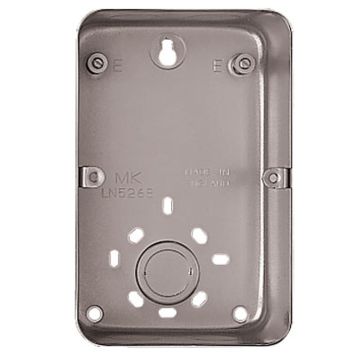 Image of MK Boxes and Frames 5268ALM Flush Box for 5114WHI