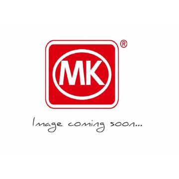 Image of MK Edge K14790BSS 1 Gang Standard Floor Mounted Euro Frame Brushed Steel