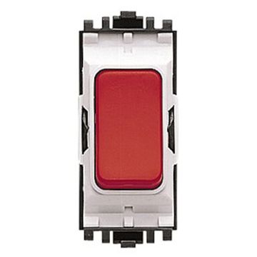 Image of MK Grid K4896RED 20A DP Switch Red