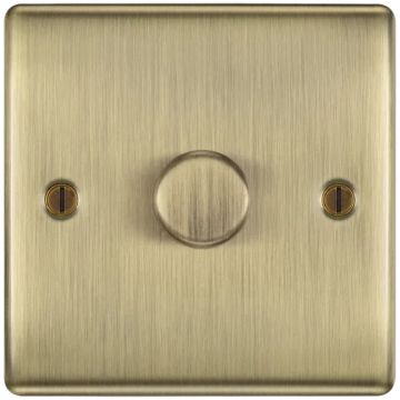 Image of BG Nexus Metal Dimmer Switch 2 Way Antique Brass