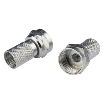 Image of Philex F Type Twist On Plug Each