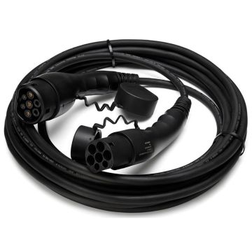 Pod Point Type 2 to Type 2 22kW Three Phase EV Charger 10M