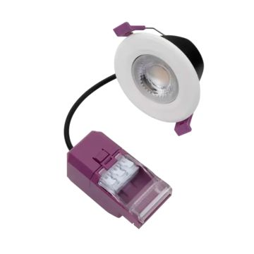 Image of Robus Triumph Express Downlight Tiltable 4/6W CCT IP65 White