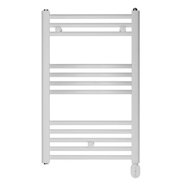 Image of Elba Oval Heated Towel Rail 300W White