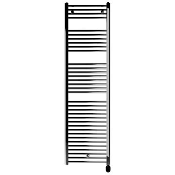 Image of Elba Oval Heated Towel Rail 750W Chrome 50x181cm
