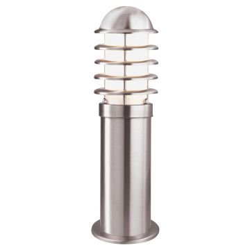 Image of Searchlight 052-450 Louvre 450mm Outdoor Post Stainless Steel Dome Top
