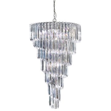 Image of Searchlight 7999-9CC Sigma 9 Light Chandelier Chrome