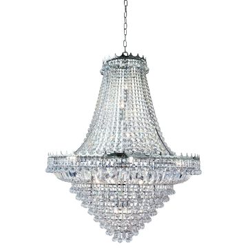 Image of Searchlight 9112-102CC Versailles 19 Light Chandelier Chrome with Crystal