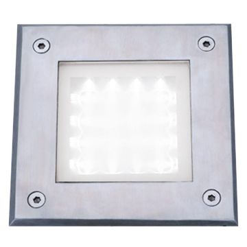 Image of Silverlight Walkover Light LED Square IP67 Stainless Steel