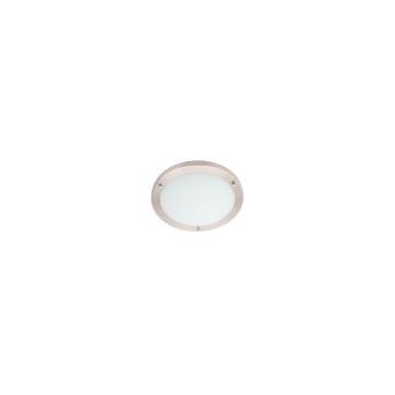 Spa Delphi LED Bathroom Ceiling Light 18W 900lm 4000K Satin Nickel
