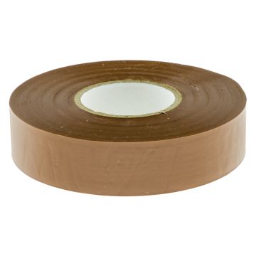 Image of Electrical PVC Tape 19mm x 33m Brown Each