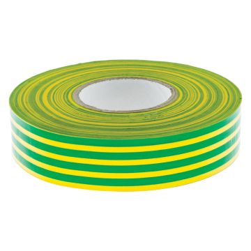 Image of Electrical PVC Tape 19mm x 33m Earth Each