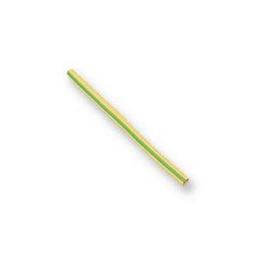 Image of SWA Heatshrink 12mm Diameter Over Sleeving 1M Tube Green and Yellow