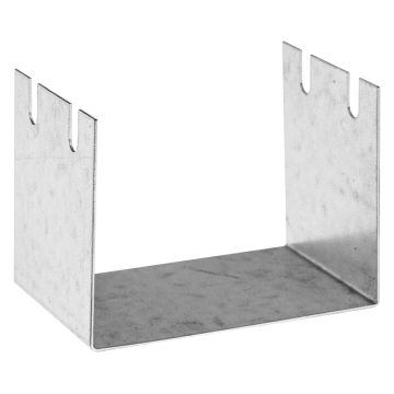 Image of Trench 75x75mm IP4X Outer Lid Cover for Metal Cable Trunking