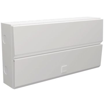 Image of Hager 19 Way 100A Main Switch Consumer Unit with SPD VME119SPD
