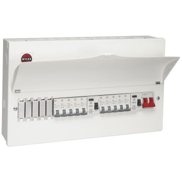 Image of Wylex 15 Way Consumer Unit Pre Populated 18th Edition WNM1770