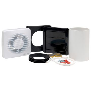 Image of Xpelair DX100 4 Inch Bathroom Extractor Fan Kit 90839AW