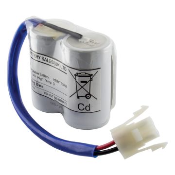 Image of Yuasa 2 Cell Plate Emergency Lighting Battery 2.4V 4aH Lead