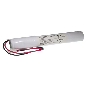 Image of Yuasa 4 Cell Stick Emergency Lighting Battery 4.8V 4aH Lead