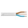 Prysmian 6242BH Twin & Earth Cable 1.5mm LSZH Flat White 100M