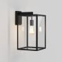 Astro Box Lantern 450 Wall Light Textured Black