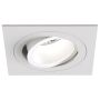 Astro Pinhole Slimline Square Adjustable Fire-Rated Downlight White