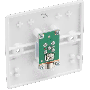 BG Electrical 864 1 Gang Satellite Socket White
