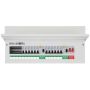 BG 15 Way Dual RCD Consumer Unit High Integrity with SPD Populated