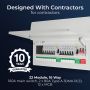 BG 16 Way Dual RCD Consumer Unit High Integrity Populated CF22D88P16