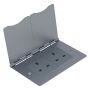 BG Electrical Floor Socket 2 Gang 13A Brushed Steel BG Electrical Floor Socket 2 Gang 13A Brushed Steel
