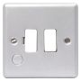 BG Electrical MC550F 13A DP Metalclad Switched Fused Spur Flex Grey