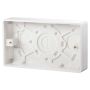 Click Mode 2 Gang 25mm Deep Pattress Box CMA082