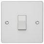 Crabtree Capital 4170 Switch 6A 1 Gang 2 Way SP White