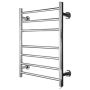 DexPro Deluxe Eco Electric Towel Rail & Timer 70W Stainless Steel 