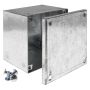 Metal Adaptable Box 100x100x75mm Plain Galvanised
