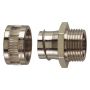 Flexicon 25mm Nickel Coated Fixed Male Adaptor IP40 Each