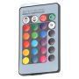 LED RGB Colour Changing Up and Down Wall Light Remote Black