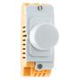 Hamilton Grid Dimmer 400W 2W Single Module White #