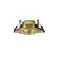 Forum Lighting Cali Downlight GU10 35W Satin Brass IP65 Forum Lighting Cali Downlight GU10 35W Satin Brass IP65