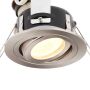 Forum Lighting Cali Downlight GU10 35W Satin Chrome IP44 Forum Lighting Cali Downlight GU10 35W Satin Chrome IP44