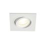Forum Lighting Cali Downlight Square GU10 35W White IP65 Forum Lighting Cali Downlight Square GU10 35W White IP65